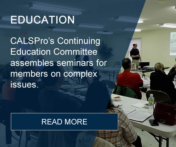 CalsPro continuing education for process servers