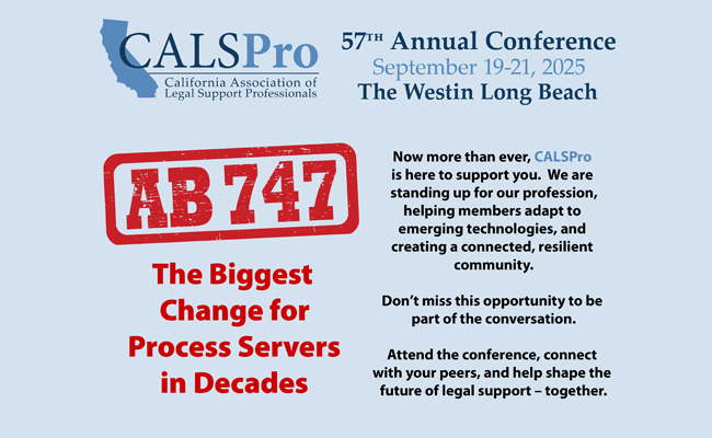 CALSPro 57th Annual Conference – 2025
